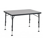 Miniature TABLE RECTANGULAIRE  GRISE -  81 X 61 CM - CRESPO N° 0