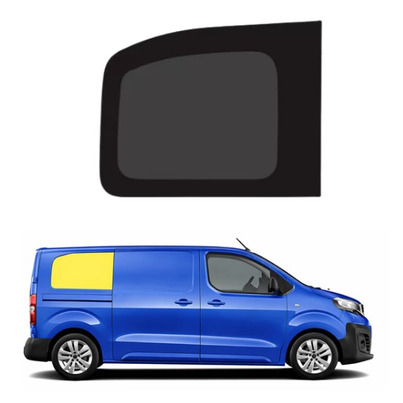 Baie fixe 680 mm x 539  - ARRIERE DROITE - PEUGEOT EXPERT 3 - DEPUIS 2016