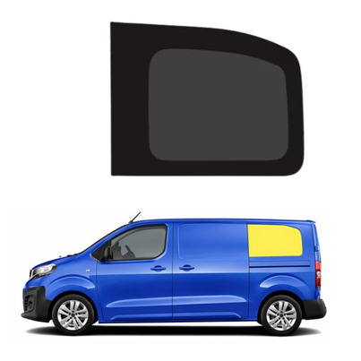 Baie fixe 680 mm x 539  - ARRIERE GAUCHE - PEUGEOT EXPERT 3 - DEPUIS 2016