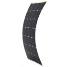 Miniature Panneau souple 12V I 142Wc I cellules Sunpower® back contact I Tedlar blanc I ETFE polymère I AVEC BOITE JONCTION SOUS PANNEAU - ENERGIE MOBILE N° 2