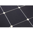 Miniature Panneau souple 12V I 142Wc I cellules Sunpower® back contact I Tedlar blanc I ETFE polymère I AVEC BOITE JONCTION SOUS PANNEAU - ENERGIE MOBILE N° 4