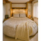 Miniature Lit tout fait 130 X 190 CM - 100   COTON  - PAN COTE DROIT - BILOBA – INCASA N° 4
