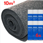 Miniature Pack Aménagement Intérieur : 10 m² de Moquette Extensible ANTHRACITE  + 6 Colles Spray Haute Performance N° 0