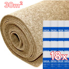 Miniature Pack Aménagement Intérieur : 30 m² de Moquette Extensible BEIGE  + 18 Colles Spray Haute Performance N° 0