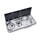 Miniature ATTENTION Produit imparfait | PLAQUE GAZ + EVIER MO9722R CUVE A DROITE - DOMETIC N° 3