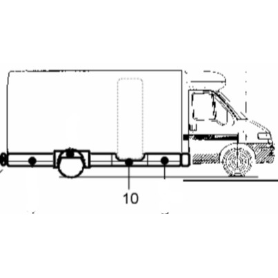 Bas de caisse FINITION DE PORTE CELLULE - CHAUSSON WELCOME 70  DE 2001