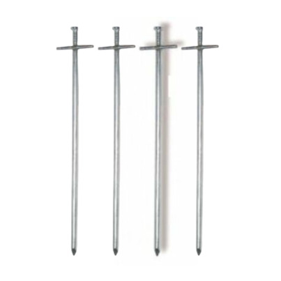 Lot de 4 Piquets Clous - Haute Résistance -  23 cm -