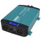 Miniature Convertisseur pur sinus 2000w 12V / 220V avec chargeur intégré N° 0
