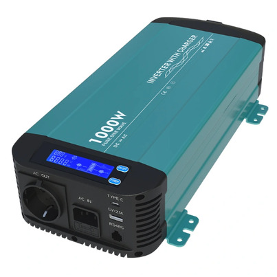 Convertisseur pur sinus 1000w 12V / 220V avec chargeur intégré
