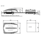 Miniature Lanterneau  40x40 TRANSPARENT  - TEKNO CAMP N° 10