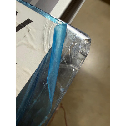 ATTENTION Produit imparfait | Vitre de rechange pour Baie s4 projetable 500X600