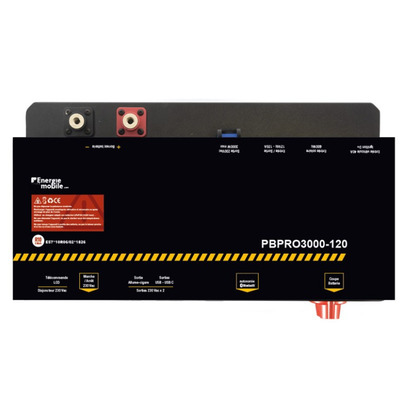 Batterie nomade lithium PowerBox  - 3000 W / 120 Ah - ENERGIE MOBILE