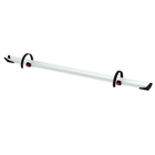 Miniature RAIL COMPLEMENTAIRE AVEC 2 SANGLES QUICK 128 CM - EMBOUT NOIR  - FIAMMA N° 0