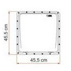 Miniature ATTENTION Produit imparfait | LANTERNEAU VENT FIAMMA 40 X 40 BLANC - FIAMMA N° 4
