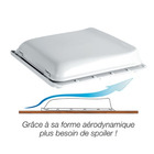 Miniature ATTENTION Produit imparfait | LANTERNEAU VENT FIAMMA 40 X 40 BLANC - FIAMMA N° 8