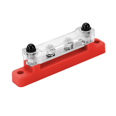 Busbar Répartiteur de Puissance 4 x M6 - POSITIF - 