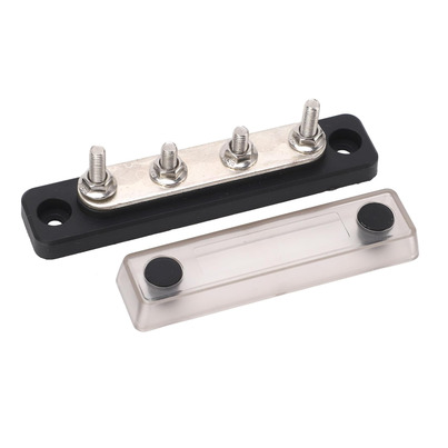 Busbar Répartiteur de Puissance 4 x M6 - NEGATIF  -