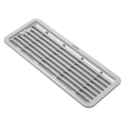 Grille aération inférieur gris clair 451 x 156 mm    - DOMETIC