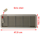Miniature Grille aération inférieur gris clair 451 x 156 mm    - DOMETIC N° 1