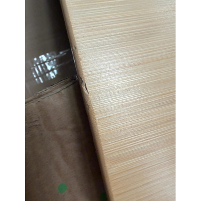 ATTENTION Produit imparfait | Table extérieure en bambou Glendale HOLIDAY TRAVEL - 100 cm
