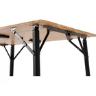 Miniature ATTENTION Produit imparfait | Table extérieure en bambou Glendale HOLIDAY TRAVEL - 100 cm N° 2