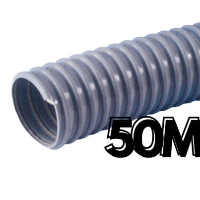 Pack Couronne 50 Mètres | Tuyau Annelé Armé Souple Ø 20 mm |