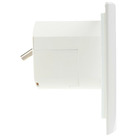 Miniature Boîtier de Sortie de Gaz Extérieur | | Connexion Rapide DIN | Blanc - HABA N° 2