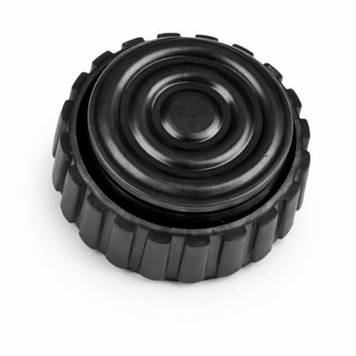 2 Boutons de Verrouillage en Plastique Noir pour Fenêtres Coulissantes