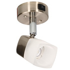 Miniature Spot LED Luna avec Interrupteur -  12V -  Acier Brossé - Blanc Chaud - HABA  N° 4