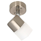 Miniature Spot LED Luna avec Interrupteur -  12V -  Acier Brossé - Blanc Chaud - HABA  N° 5