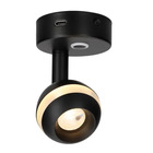 Miniature Spot LED Noir en Saillie Arsie avec Port USB-C PD - 12V - 30V  -  HABA N° 0