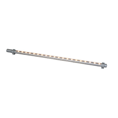 Réglette LED Orientable Sigma - 35 cm - 12V - 20 LED - Blanc Chaud - Aluminium - HABA