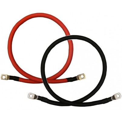 Strap de Liaison Électrique 10 mm²   - 10cm - NOIR - ENERGIE MOBILE