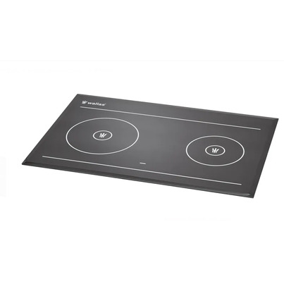 Plaque de Cuisson Vitrocéramique - 466 x 316 mm - 12V - Surface CERAN - Sécurité Sans Flamme -