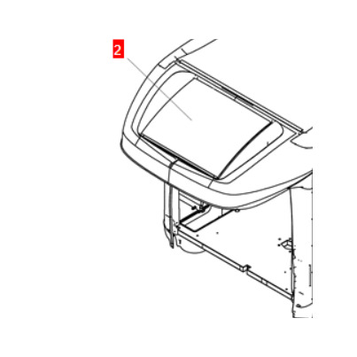 VITRE SEULE  pour SKY VIEW  pour Challenger 