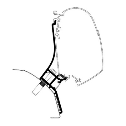 Adaptateur pour store 4900 / 5200 - H2 LED - 3,75 m  - THULE