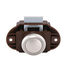 Miniature Serrure Large Push Lock - Φ26 mm - Entraxe de 64.5 mm -  Nickel perlé N° 0