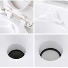 Miniature Pack WC à cassette Premium 17,2L : Toilette pivotante à 180° avec chasse 12V, et portillon inclus  N° 2