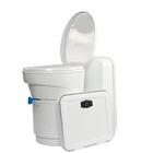 Miniature Pack WC à cassette Premium 17,2L : Toilette pivotante à 180° avec chasse 12V, et portillon inclus  N° 5