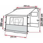 Miniature ATTENTION Produit imparfait | FACADE DE STORE BLOCKER PRO 2.6 METRES VAN - FIAMMA N° 2