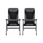 Miniature Pack de 2 Fauteuils de Camping Matelassé Grand Confort Multi-Positions - NOVA LOUNGE – TEKNO CAMP N° 0