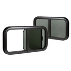 Miniature Pack 2 Baies Coulissantes 800x400 mm Gauche + Droite avec Cadre Intégré (Store & Moustiquaire) N° 6