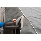 Miniature Bâche de protection de cabine WINTERTIME –  GRIS - 200 × 160  - HINDERMANN N° 3