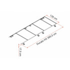 Miniature ATTENTION Produit imparfait | GALERIE DE TOIT ROOF RAIL POUR DUCATO H3 - FIAMMA N° 1