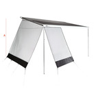 Miniature Sun Blocker G2 façade 3,80 x 1,70m - THULE N° 1