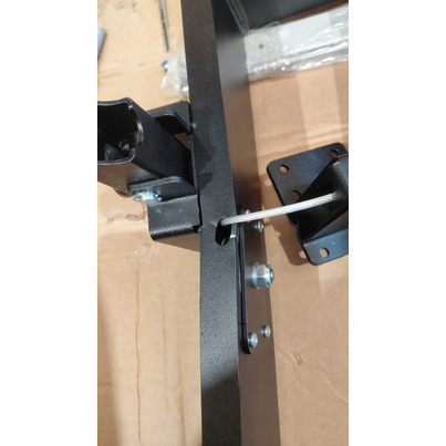 ATTENTION Produit imparfait | Lit escamotable électrique Carbest avec rails - CARBEST
