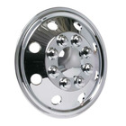 Miniature ATTENTION Produit imparfait | 2 ENJOLIVEURS ABS PLASTIQUE CHROME BRILLANT AMSTERDAM 15 N° 2