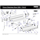 Miniature ATTENTION Produit imparfait | BRAS GAUCHE 5200 2.60M - THULE N° 2