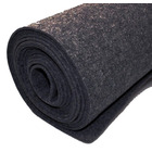 Miniature Rouleau de moquette extensible d’habillage en feutrine – 100m² - NOIR N° 0