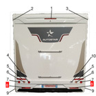 Feu catadioptre rectangulaire rouge Jokon — Autostar Passion I730LJA (2021)